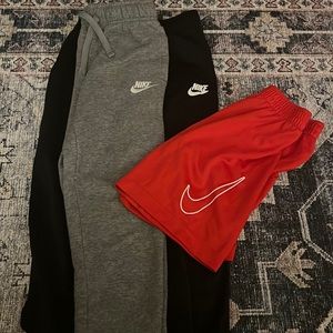 Nike athletic pants and shorts